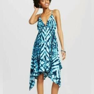 Xhilaration l Tie Dyed Midi Dress Medium